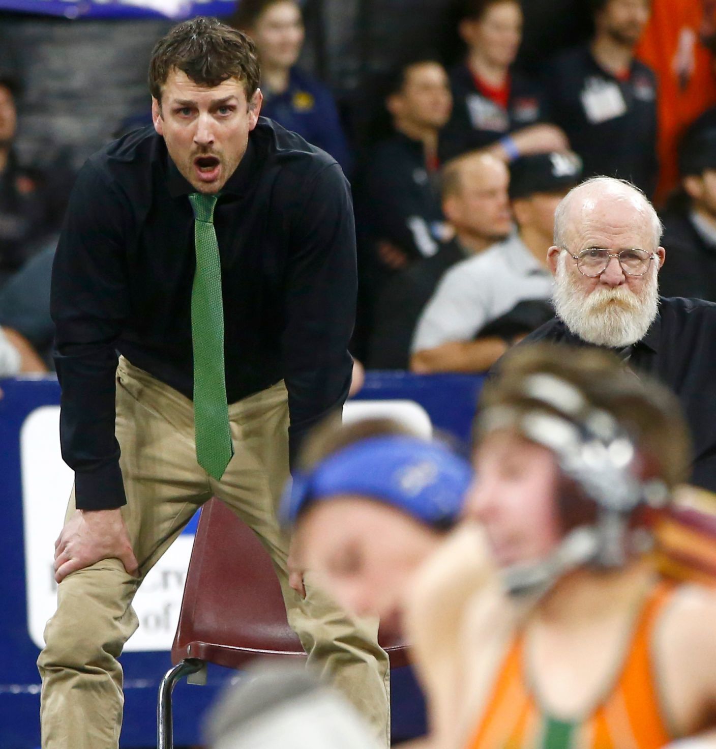 Championship round of state wrestling